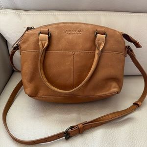 American Leather Co crossbody bag